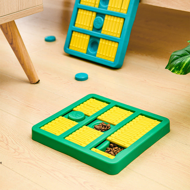 Enhance Your Pet's Playtime with the Rotating Interactive Pet Treat Dispensing Toy