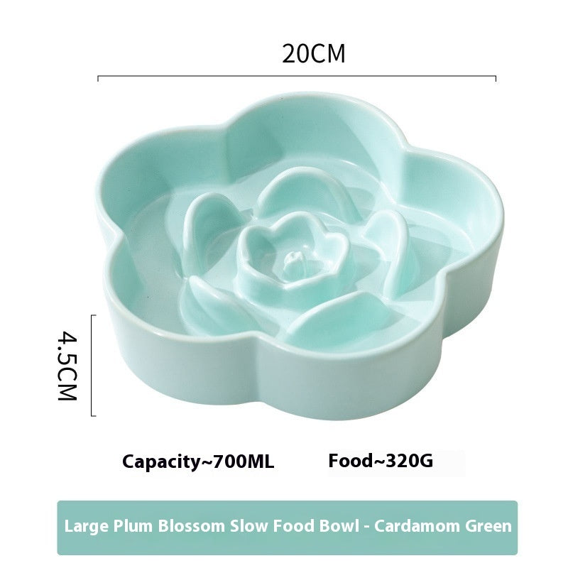 Ceramic Slow Feed Pet Bowl: The Perfect Dining Experience for Your Furry Friend