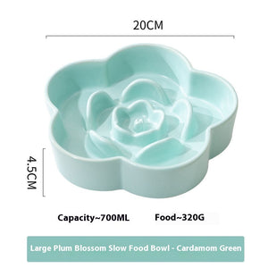 Ceramic Slow Feed Pet Bowl: The Perfect Dining Experience for Your Furry Friend